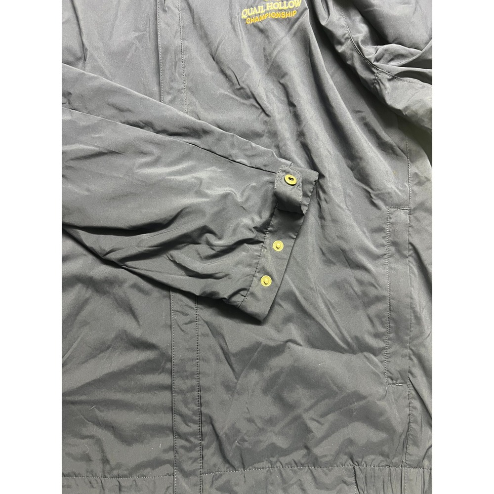 Polo Golf Ralph Lauren Quail Hollow Championship Windbreaker Navy Blue Mens L - Picture 8 of 13
